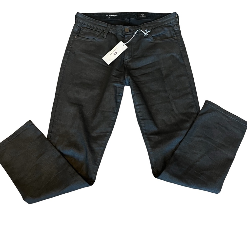 New with Tags AG Adriano Goldschmied Men's Slim Jeans, Black, size 28